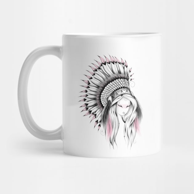 Indian Headdress Pink Version by LouJah69